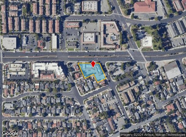  1700 El Camino Real, Santa Clara, CA Parcel Map