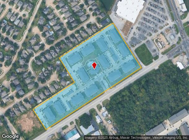  4910 Spring Cypress Rd, Spring, TX Parcel Map