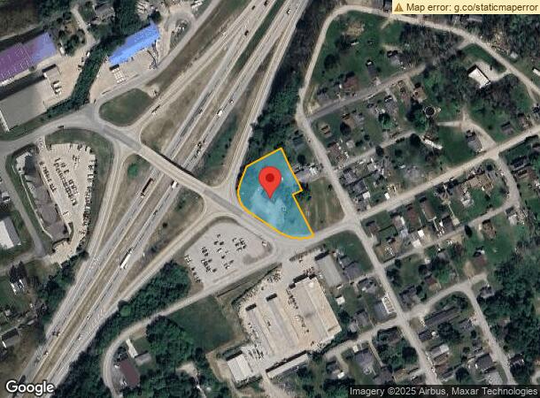  817 Wilmington St, Washington, PA Parcel Map