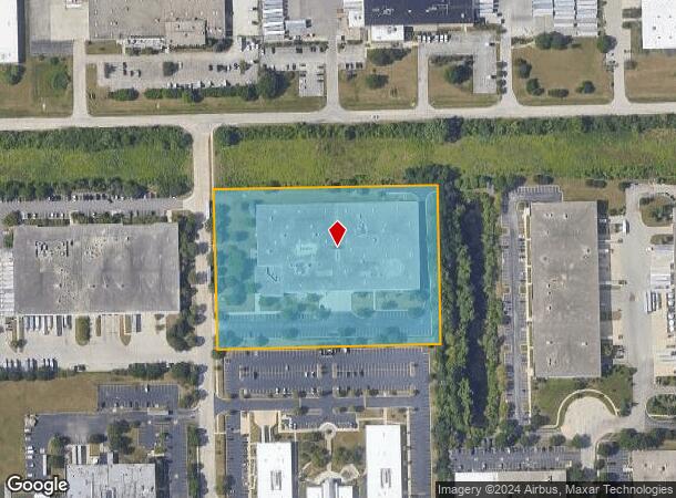  10305 Argonne Dr, Woodridge, IL Parcel Map