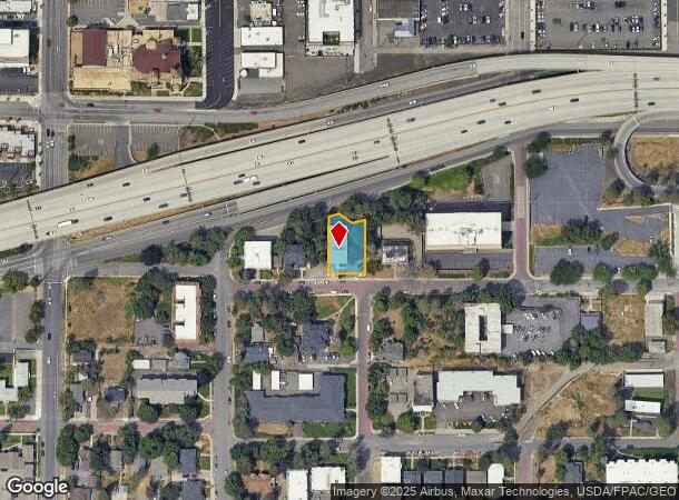  1304 W 5Th Ave, Spokane, WA Parcel Map