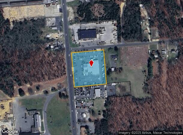  2445 S Delsea Dr, Vineland, NJ Parcel Map