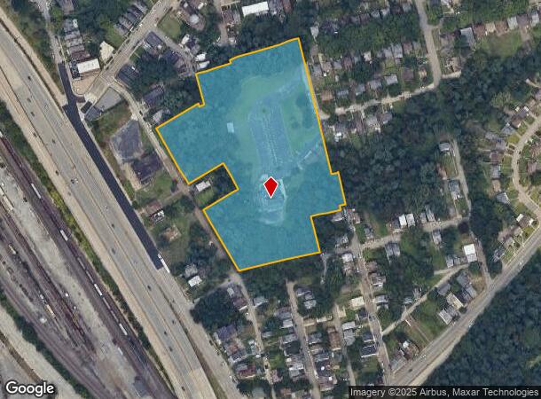  1400 Ingham St, Pittsburgh, PA Parcel Map