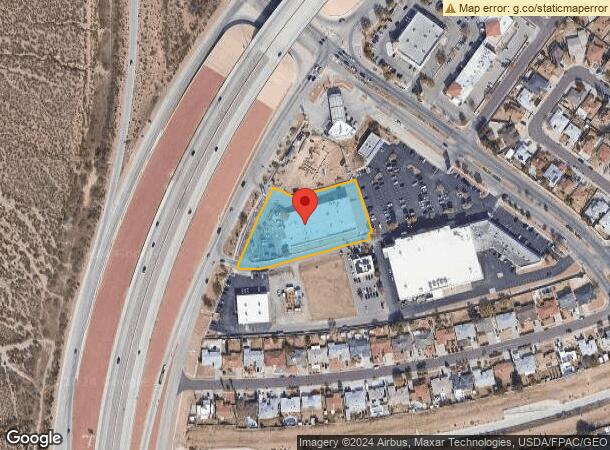  10640 Gateway Blvd N, El Paso, TX Parcel Map