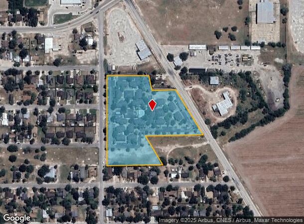 2555 S Cameron St, Alice, TX Parcel Map