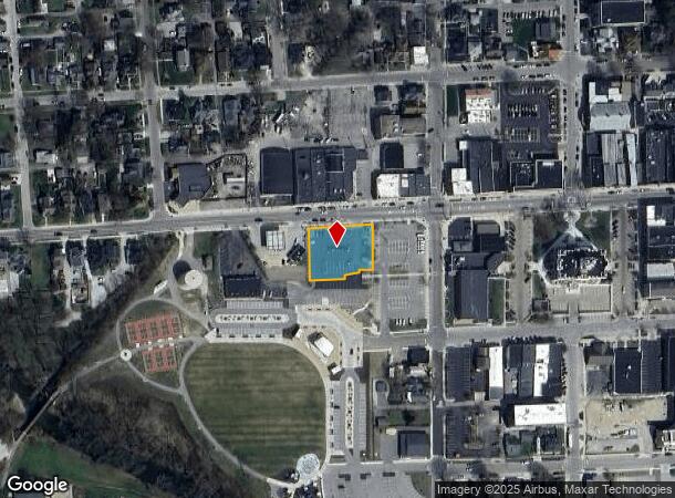  151 W Jefferson St, Franklin, IN Parcel Map