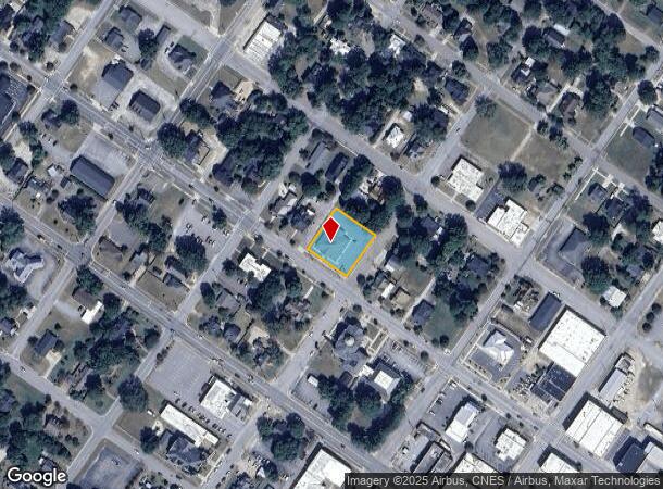  400 W Broad St, Dunn, NC Parcel Map