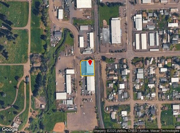  851 Nw Highland St, Roseburg, OR Parcel Map