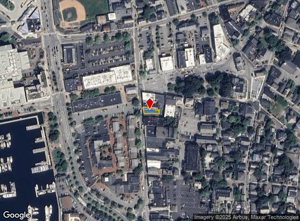  132 Thames St, Newport, RI Parcel Map