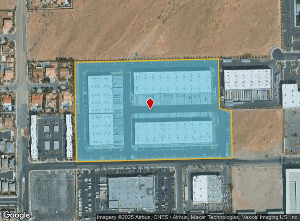 7180 W Post Rd, Las Vegas, NV Parcel Map