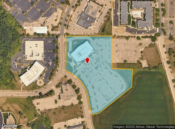  1255 Fourier Dr, Madison, WI Parcel Map