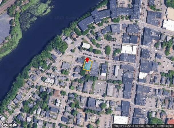  11 Spruce St, Waltham, MA Parcel Map