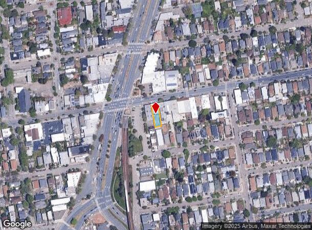  1818 Alcatraz Ave, Berkeley, CA Parcel Map