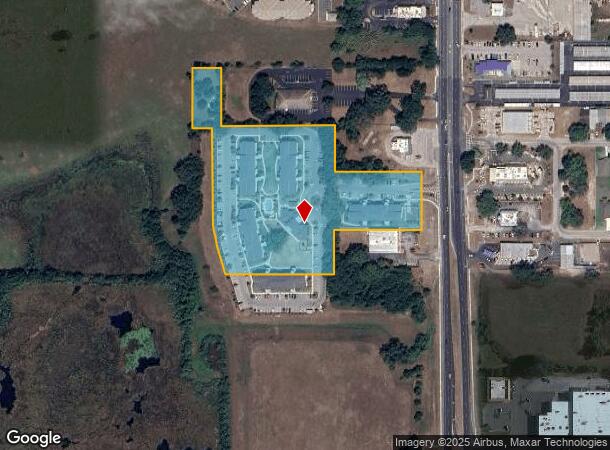  12870 Courtyard Estates Blvd, Dade City, FL Parcel Map