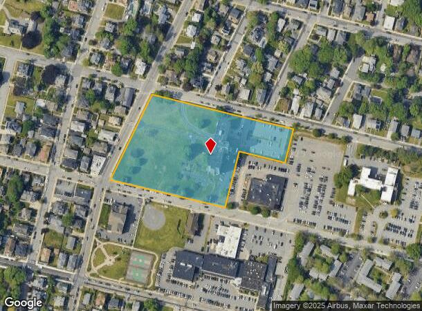  1197 Robeson St, Fall River, MA Parcel Map