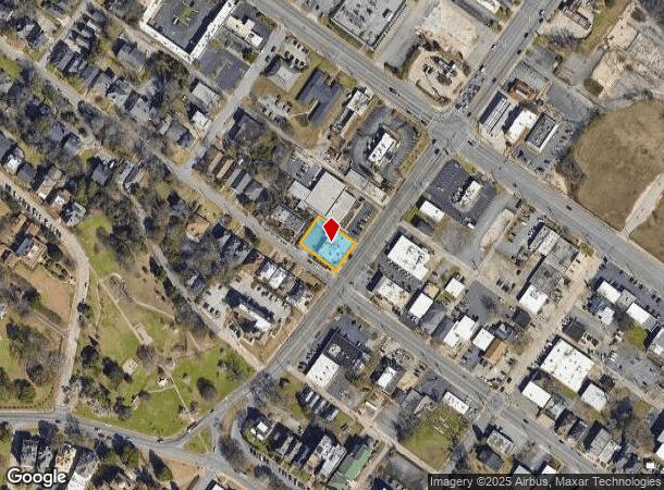 183 Spring St, Macon, GA Parcel Map