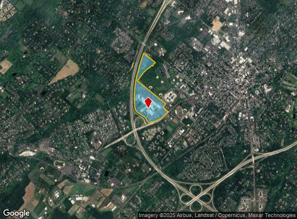  595 W State St, Doylestown, PA Parcel Map