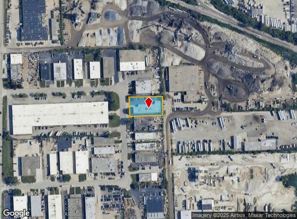  1736 W Armitage Ct, Addison, IL Parcel Map