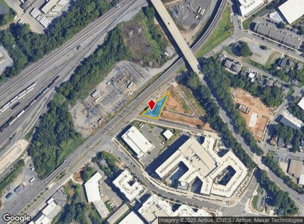  2604 N Brevard St, Charlotte, NC Parcel Map