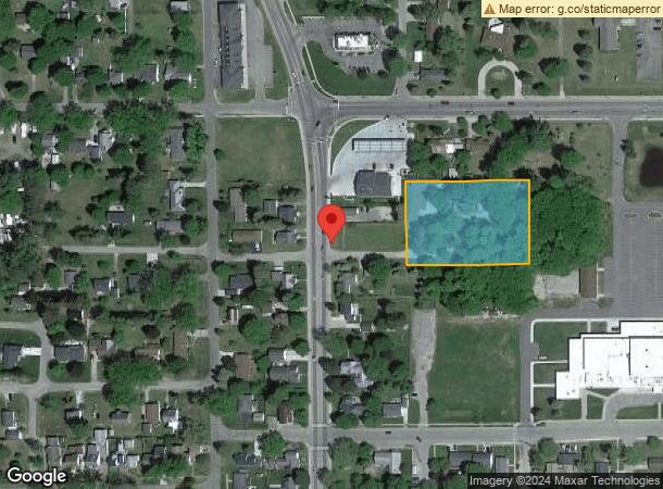  406 N Main St, Lake City, MI Parcel Map