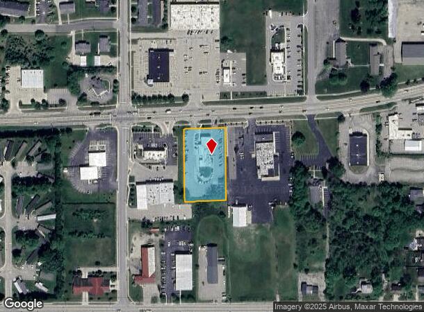 1300 W Main St, Lowell, MI Parcel Map
