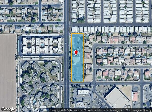 2470 W 23Rd St, Yuma, AZ Parcel Map