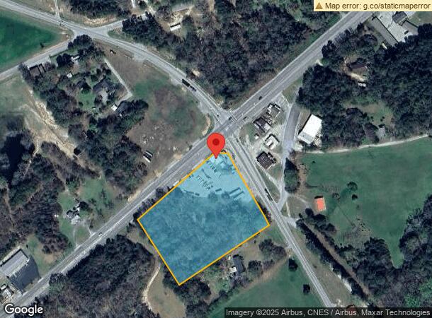  381 Highway 72 W, Abbeville, SC Parcel Map