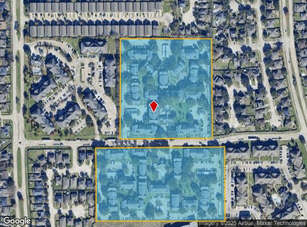  15250 Gray Ridge Dr, Houston, TX Parcel Map