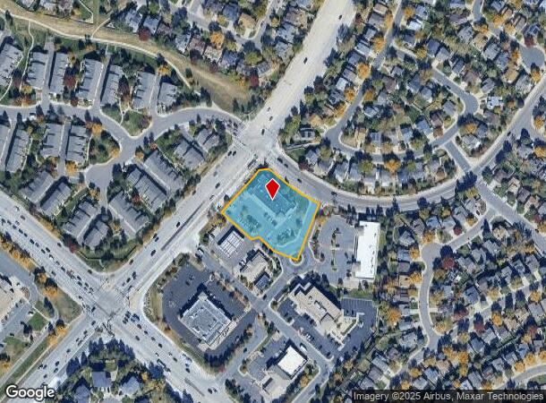  6642 Timberline Rd, Highlands Ranch, CO Parcel Map
