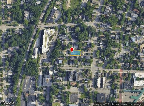 512 N Ashley St, Ann Arbor, MI Parcel Map
