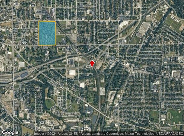  6900 Quincy Ave, Cleveland, OH Parcel Map