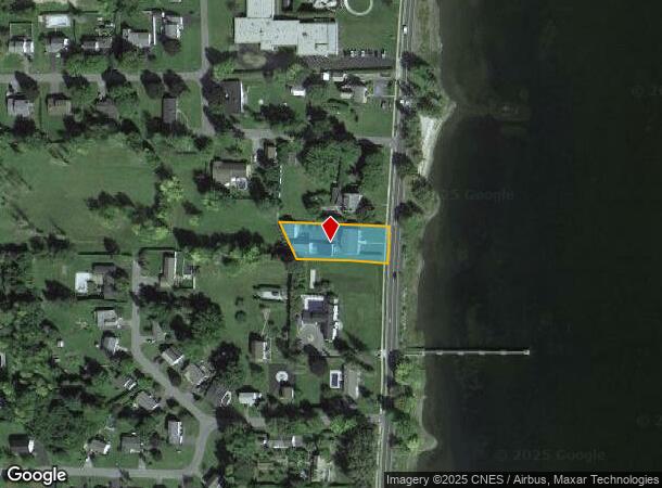  296 Lake St, Rouses Point, NY Parcel Map