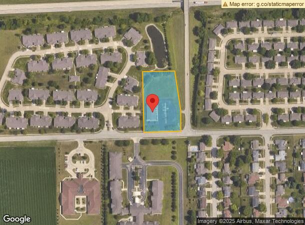  1110 Arbor Dr, Decatur, IL Parcel Map