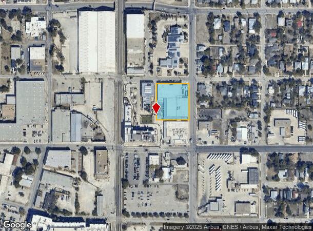  1305 E Houston St, San Antonio, TX Parcel Map