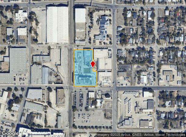  1305 E Houston St, San Antonio, TX Parcel Map