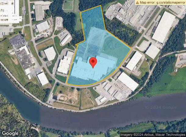  5105 S National Dr, Knoxville, TN Parcel Map