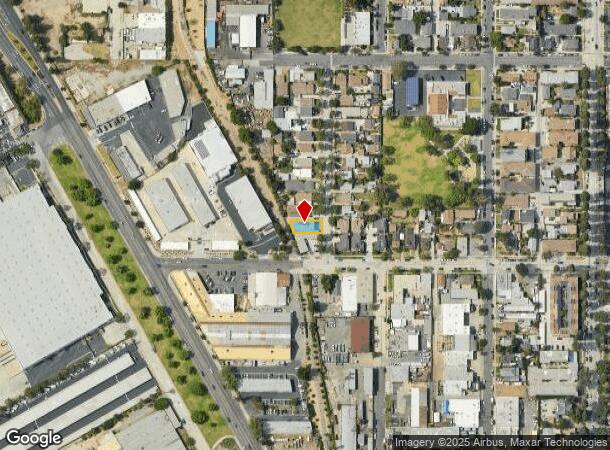  7249 Union Ave, Whittier, CA Parcel Map