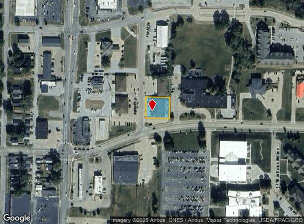 1501 Plaza Pl, Muscatine, IA Parcel Map