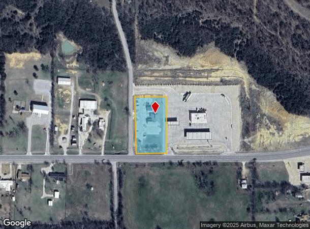 100 Travis Dr, Mineral Wells, TX Parcel Map