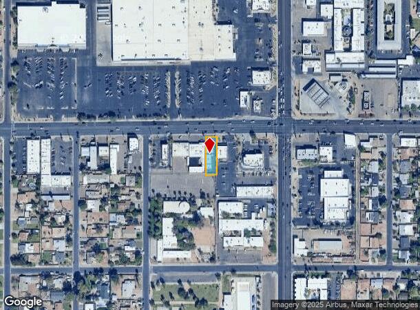  3123 E Thomas Rd, Phoenix, AZ Parcel Map