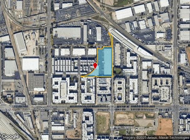 1212 E Howell Ave, Anaheim, CA Parcel Map