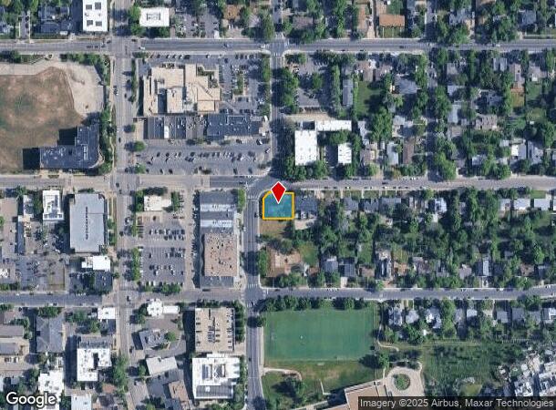 1310 Alpine Ave, Boulder, CO Parcel Map