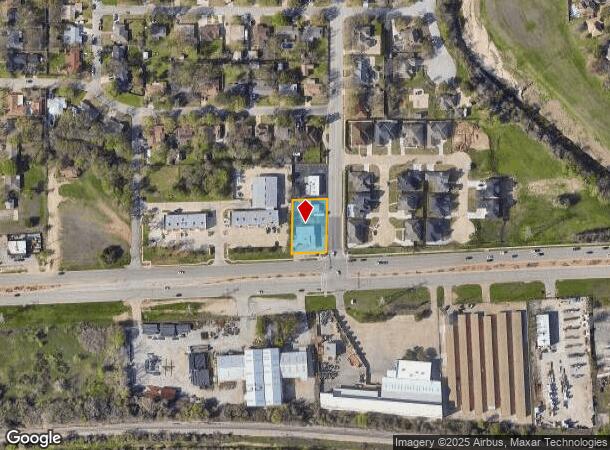  1200 W Hurst Blvd, Hurst, TX Parcel Map