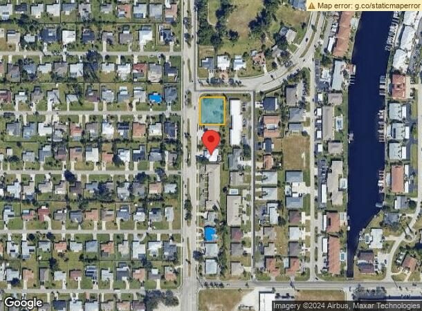  4623 Palm Tree Blvd, Cape Coral, FL Parcel Map