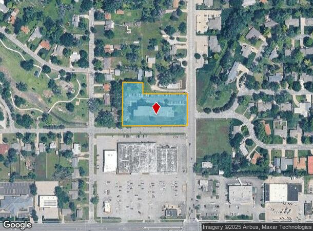  3101 N Plum St, Hutchinson, KS Parcel Map