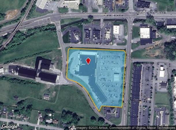  1235 Bonham Rd, Bristol, VA Parcel Map