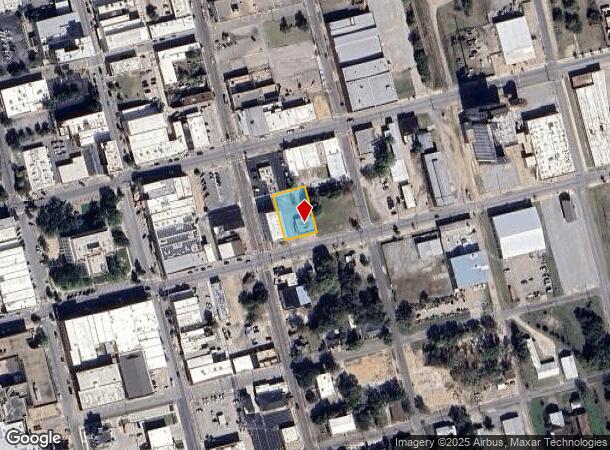  213 E Lamar St, Sherman, TX Parcel Map