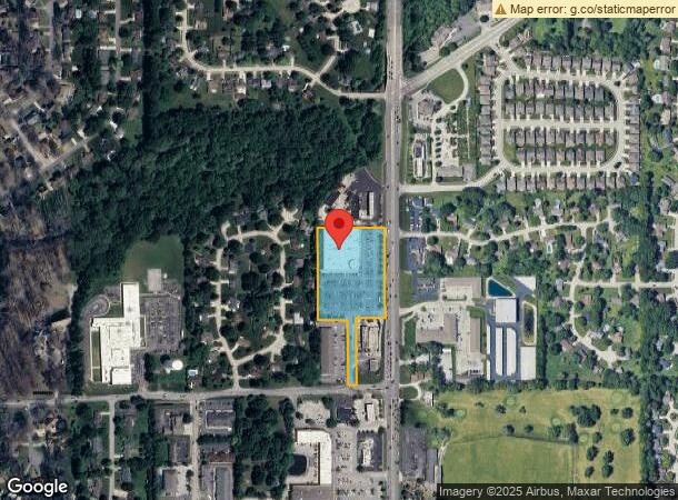  540 N State Road 135, Greenwood, IN Parcel Map