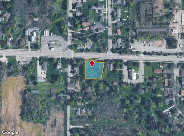  129 Telegraph Rd, Middleport, NY Parcel Map