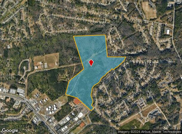  Club Dr, Athens, GA Parcel Map